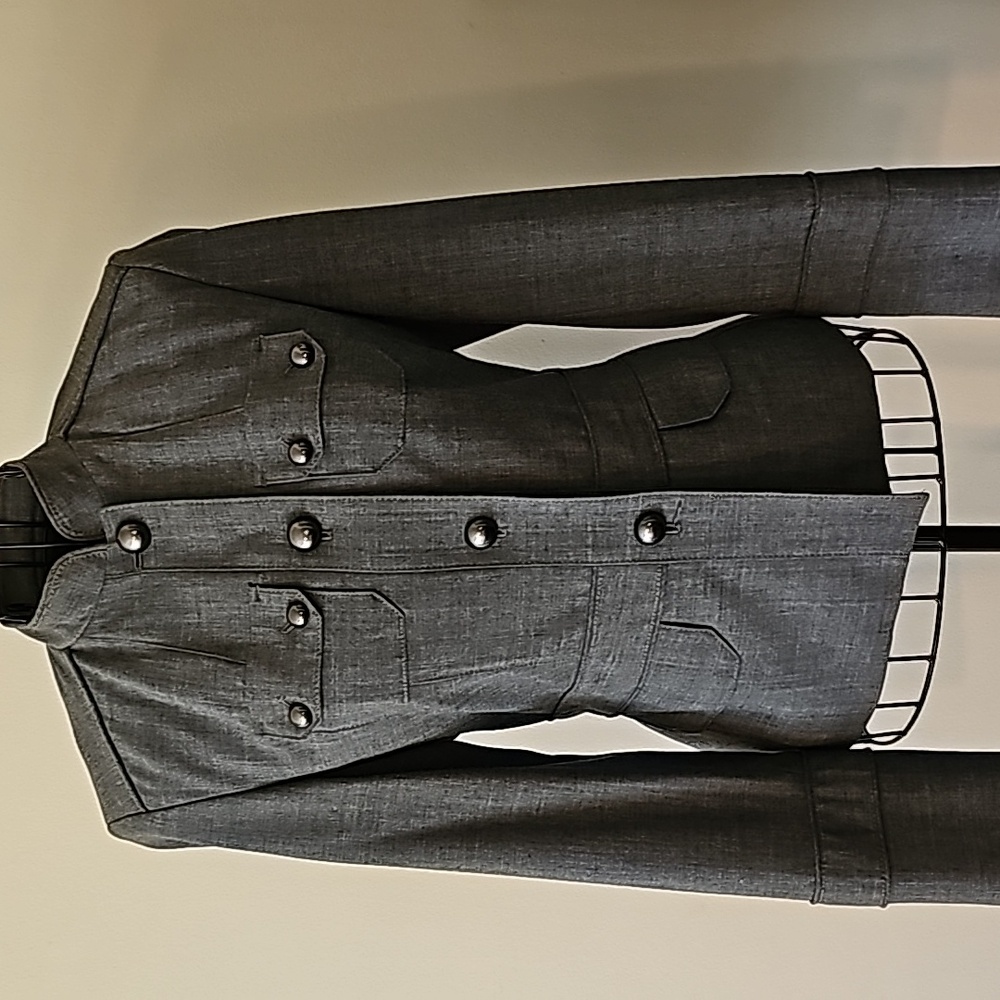 Express Design Studio military style blazer jacket